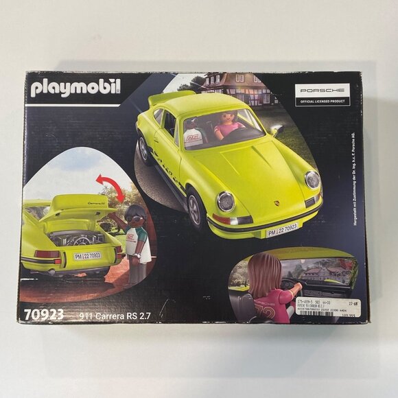 Playmobil Porsche Carrera RS 2.7 Toy Set 70923  39 Pc Collectible Model For Ages - Picture 12 of 15